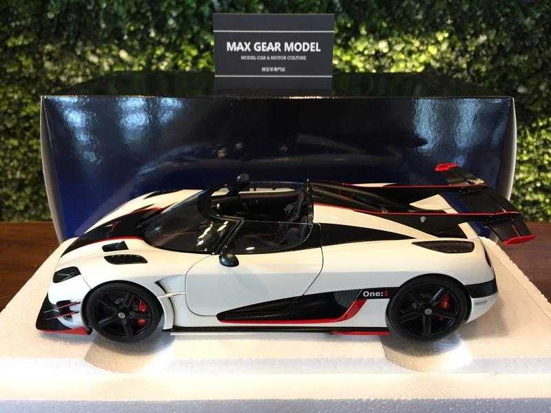 1/18 AUTOart Koenigsegg One 1 Pebble White 79016【MGM】