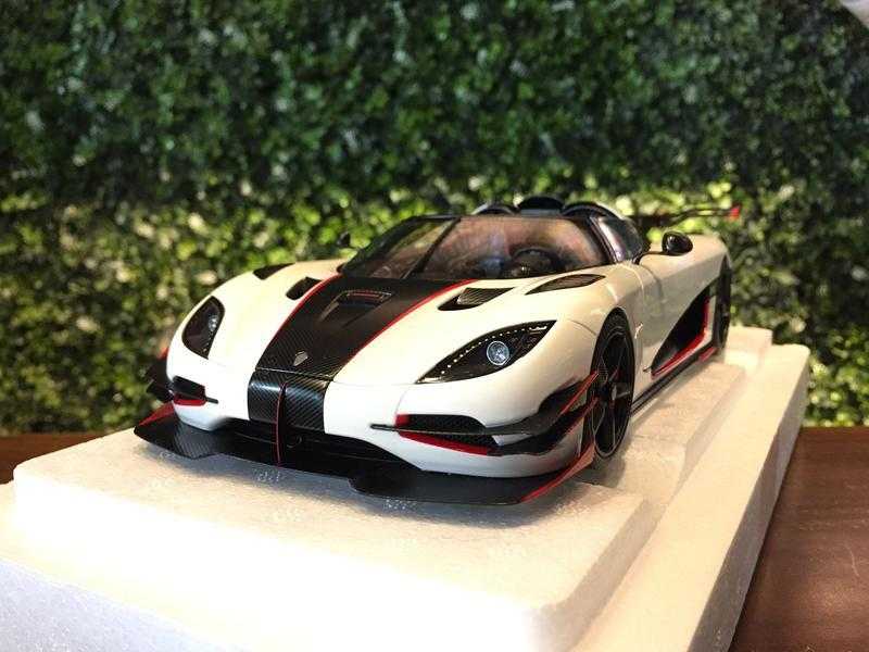 1/18 AUTOart Koenigsegg One 1 Pebble White 79016【MGM】