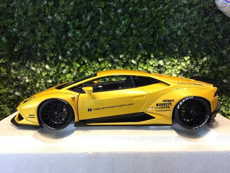 1/18 AUTOart LB-WORKS Lamborghini Huracan Yellow 79124【MGM】
