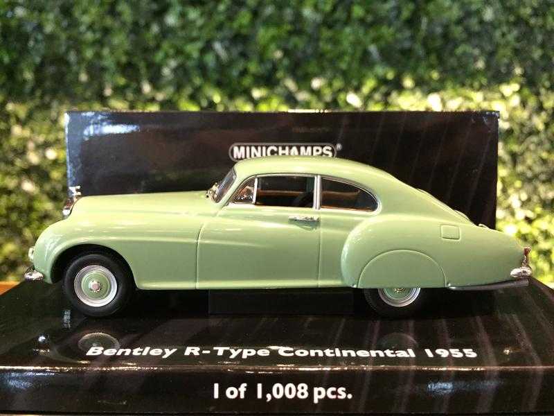 1/43 Minichamps Bentley R-Type Continental 1955 Green【MGM】