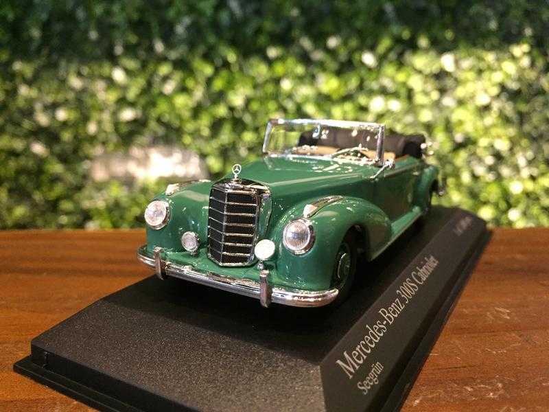 1/43 Minichamps Mercedes-Benz 300S Cabriolet 1954 Green【MGM】