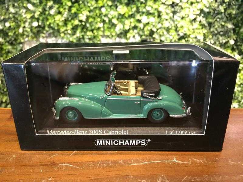 1/43 Minichamps Mercedes-Benz 300S Cabriolet 1954 Green【MGM】