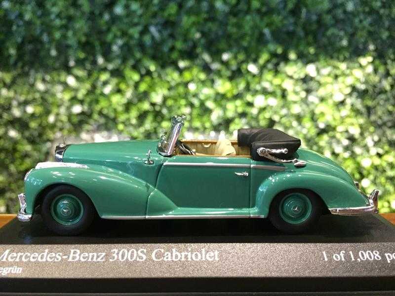 1/43 Minichamps Mercedes-Benz 300S Cabriolet 1954 Green【MGM】