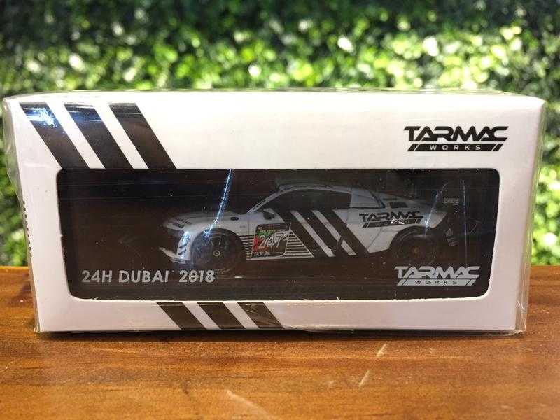 1/64 Tarmac Works Audi R8 LMS GT4 Dubai 24H 2018【MGM】