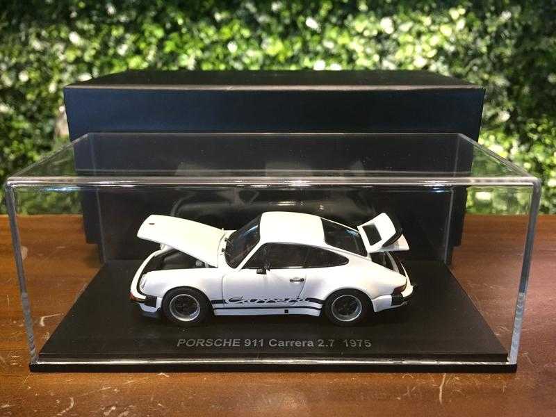 1/43 Kyosho Porsche 911 Carrera 2.7 Coupe 1975 White【MGM】