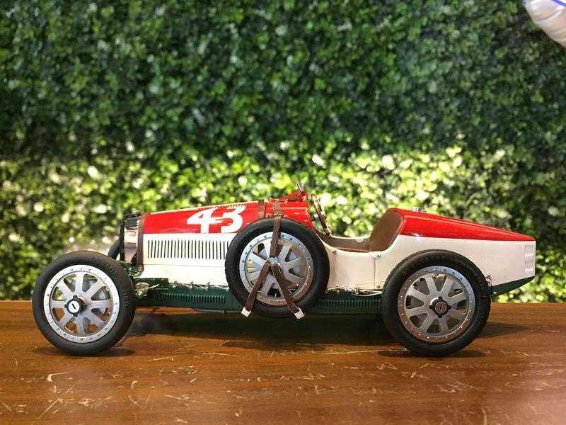 1/18 CMC Bugatti T35 1924 Hungary M100 (B014)【MGM】