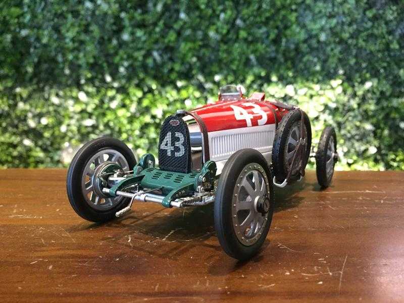 1/18 CMC Bugatti T35 1924 Hungary M100 (B014)【MGM】