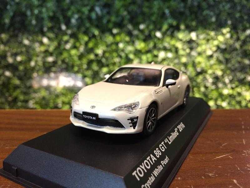 1/43 Kyosho Toyota 86 GT Limited 2016 White 03895CW【MGM】