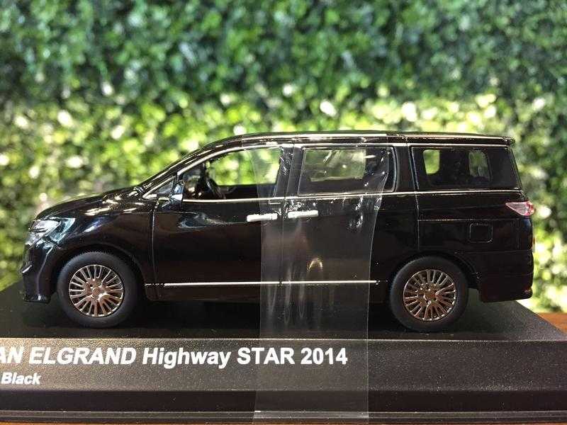 1/43 Kyosho Nissan Elgrand Highway Star 2014 03881PBK【MGM】