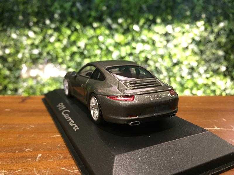 1/43 Minichamps Porsche 911 (991) Carrera 2011 Grey【MGM】