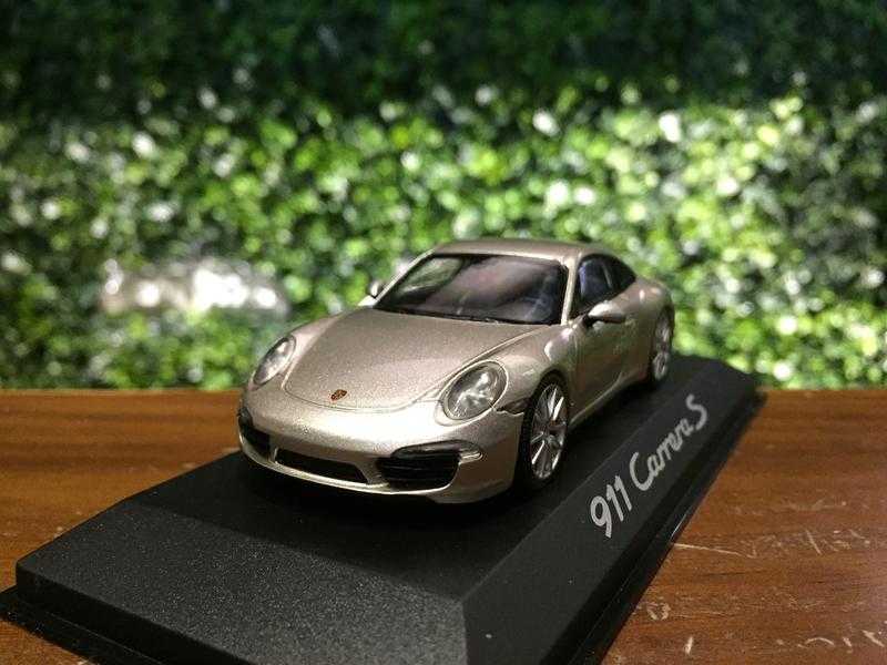 1/43 Minichamps Porsche 911 (991) Carrera S 2011 Silver【MGM】