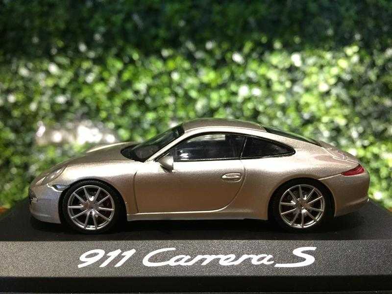 1/43 Minichamps Porsche 911 (991) Carrera S 2011 Silver【MGM】