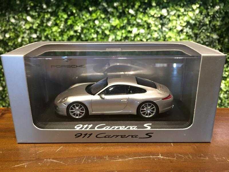 1/43 Minichamps Porsche 911 (991) Carrera S 2011 Silver【MGM】