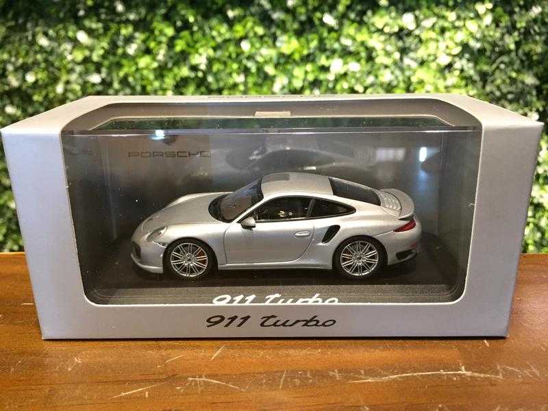 1/43 Minichamps Porsche 911 (991) Turbo 2013 Silver【MGM】