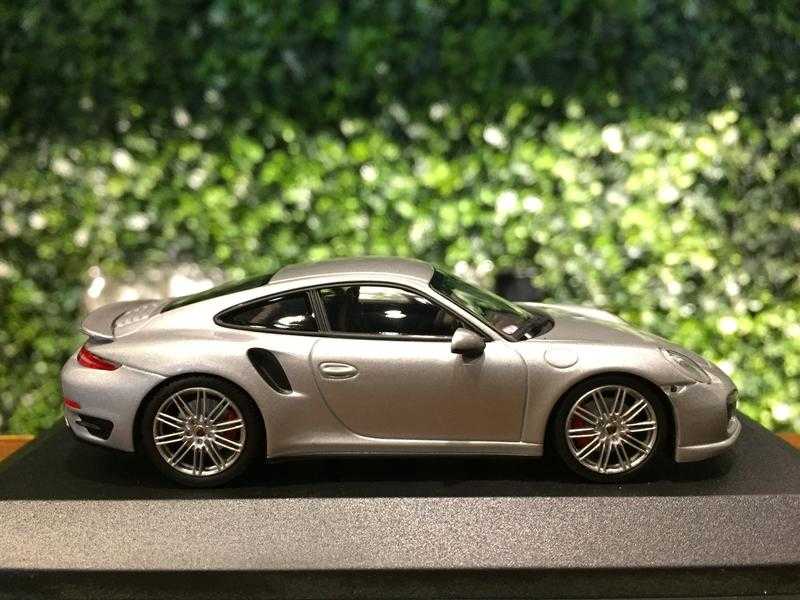 1/43 Minichamps Porsche 911 (991) Turbo 2013 Silver【MGM】