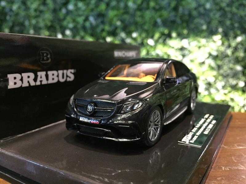 1/43 Minichamps Brabus 850 Mercedes-Benz GLE63S Black【MGM】
