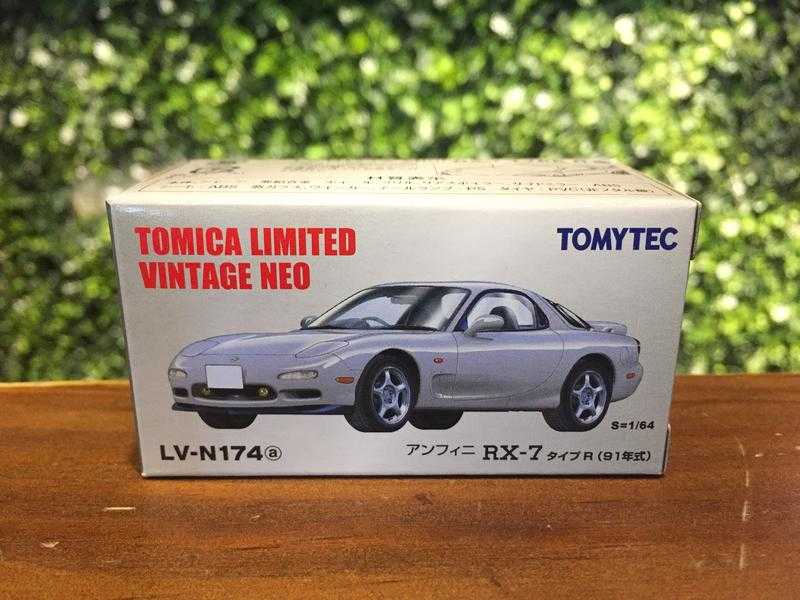 1/64 Tomica Infini Mazda RX7 Type R Silver TLV-N174a【MGM】