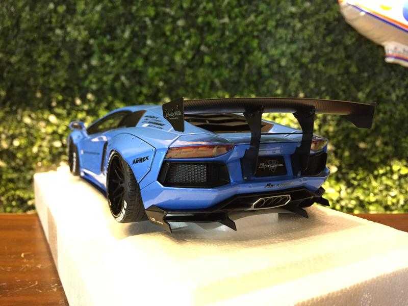 1/18 AUTOart LB-WORKS Lamborghini Aventador Blue 79107【MGM】