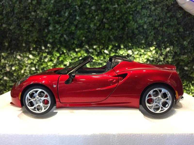 1/18 AUTOart Alfa Romeo 4C Spider Competition Red 70142【MGM】