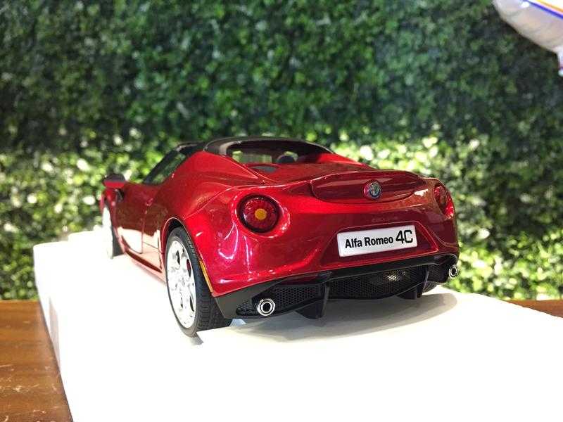 1/18 AUTOart Alfa Romeo 4C Spider Competition Red 70142【MGM】