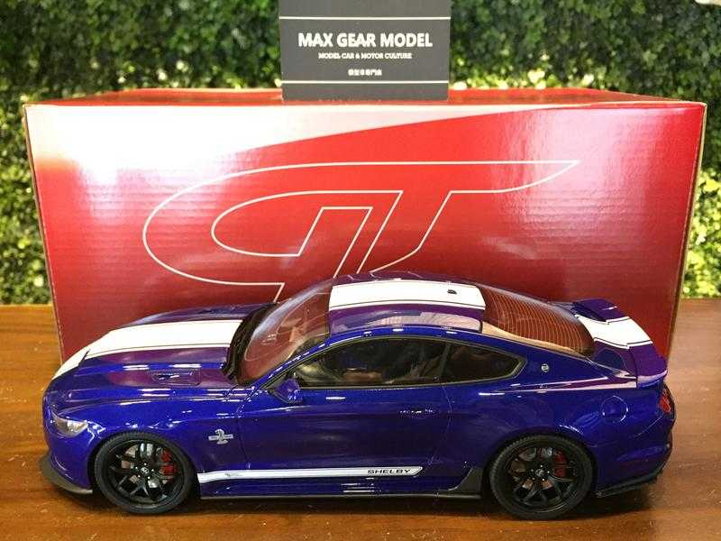 1/18 GT Spirit Ford Mustang Shelby SuperSnakeBlue GT204【MGM】