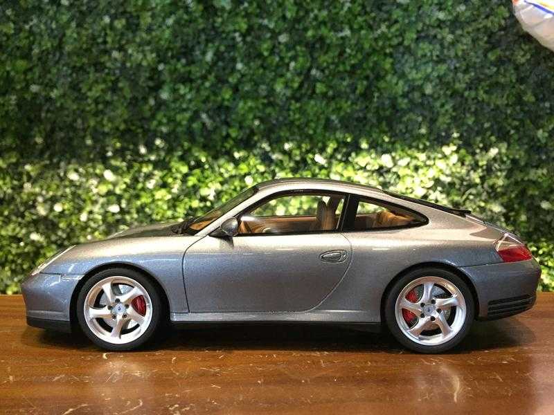 1/18 GT Spirit Porsche 911 (996) Carrera 4S Grey GT182【MGM】