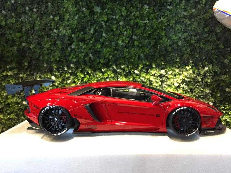 1/18 AUTOart LB-WORKS Lamborghini Aventador Red 79108【MGM】
