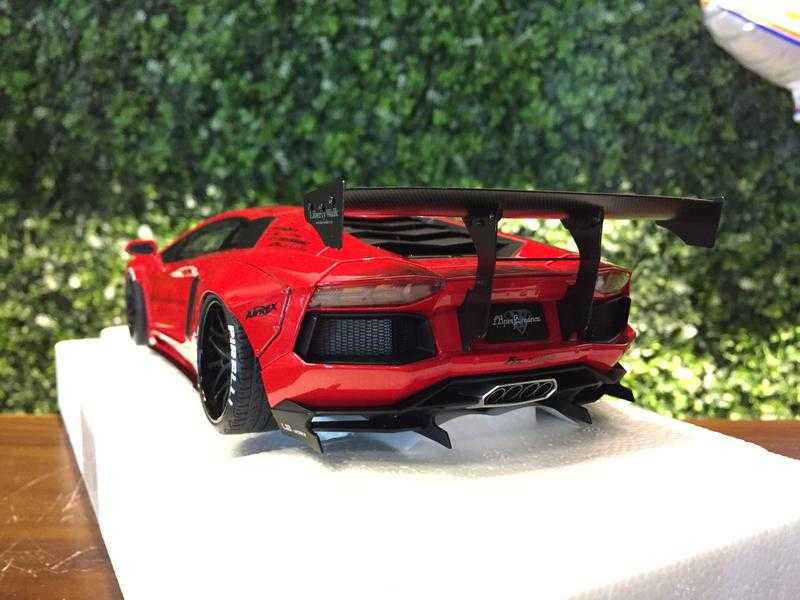 1/18 AUTOart LB-WORKS Lamborghini Aventador Red 79108【MGM】