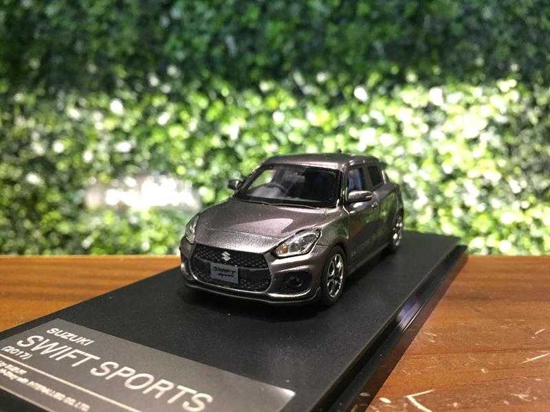 1/43 Hi-Story Suzuki Swift Sports 2017 Grey MET HS208SL【MGM】