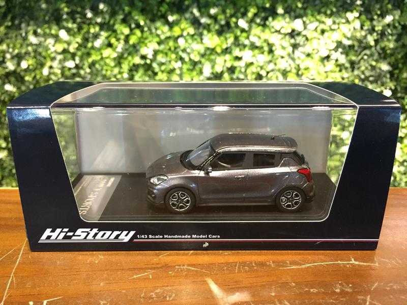 1/43 Hi-Story Suzuki Swift Sports 2017 Grey MET HS208SL【MGM】