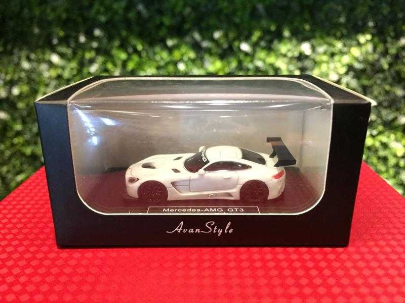 1/87 AvanStyle Mercedes-AMG GT3 White AS017-02【MGM】