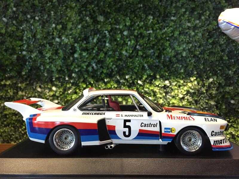 1/18 Minichamps BMW 3.5 CSL #5 Winner 1977 155772605【MGM】