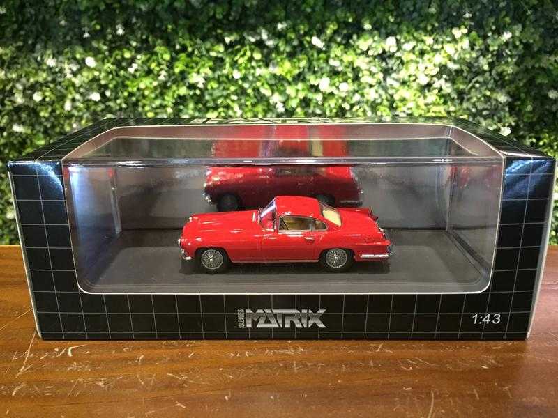 1/43 Matrix Jaguar Ghia XK140 Coupe Red MX41001-012【MGM】