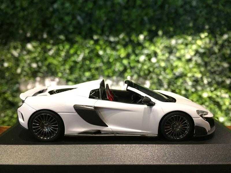 1/43 Minichamps McLaren 675LT Spider White 537154432【MGM】