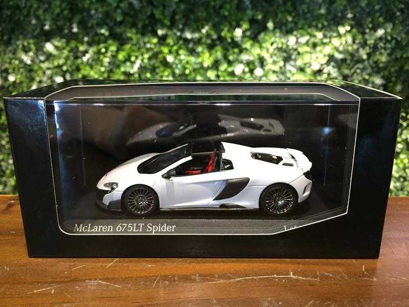 1/43 Minichamps McLaren 675LT Spider White 537154432【MGM】