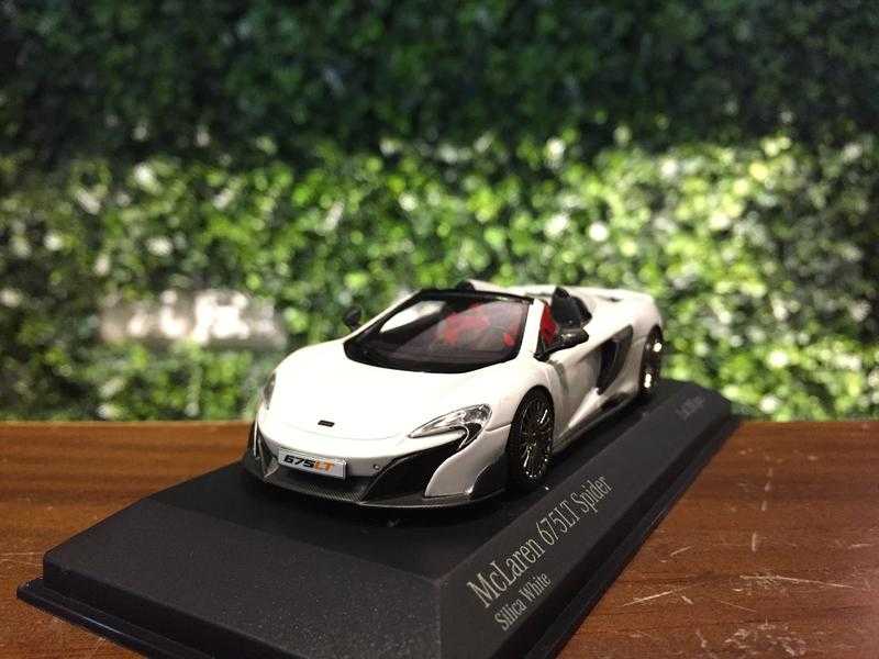 1/43 Minichamps McLaren 675LT Spider White 537154432【MGM】