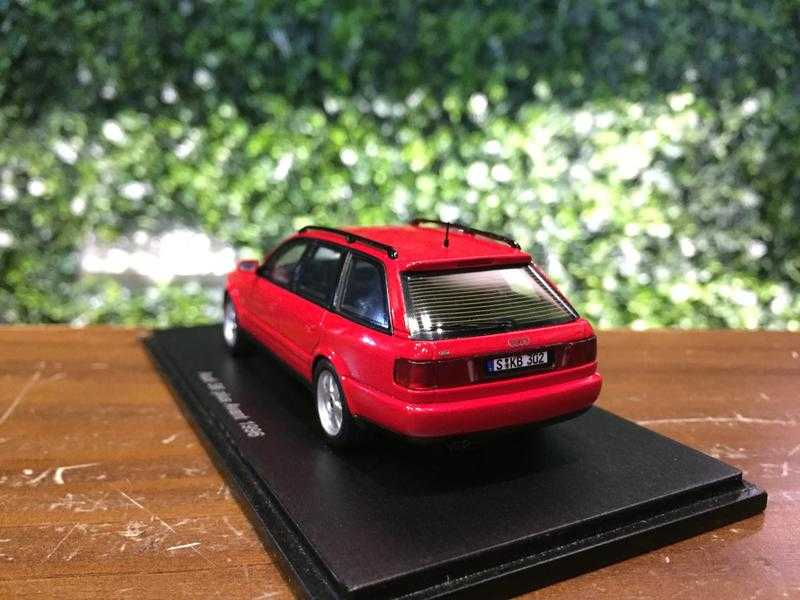 1/43 Spark Audi S6 Plus Avant 1996 Red S4883【MGM】