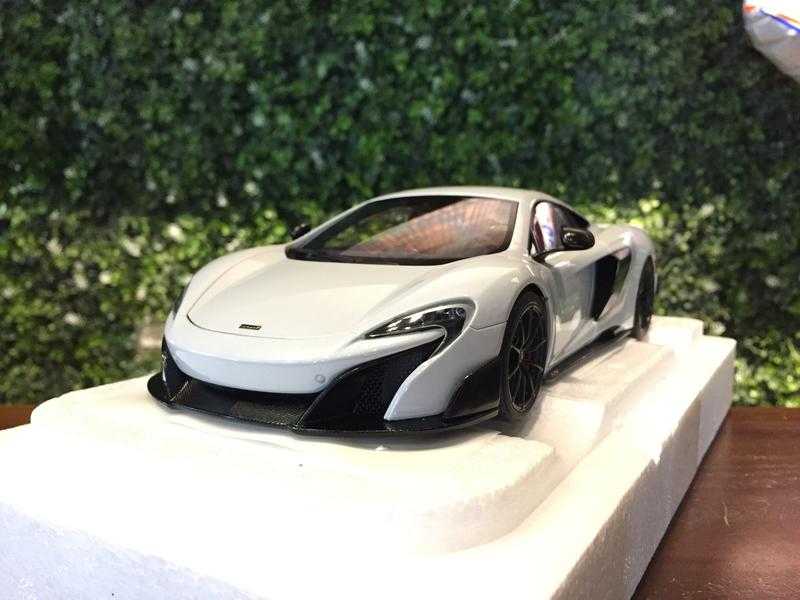 1/18 AUTOart McLaren 675LT Silica White 76046【MGM】