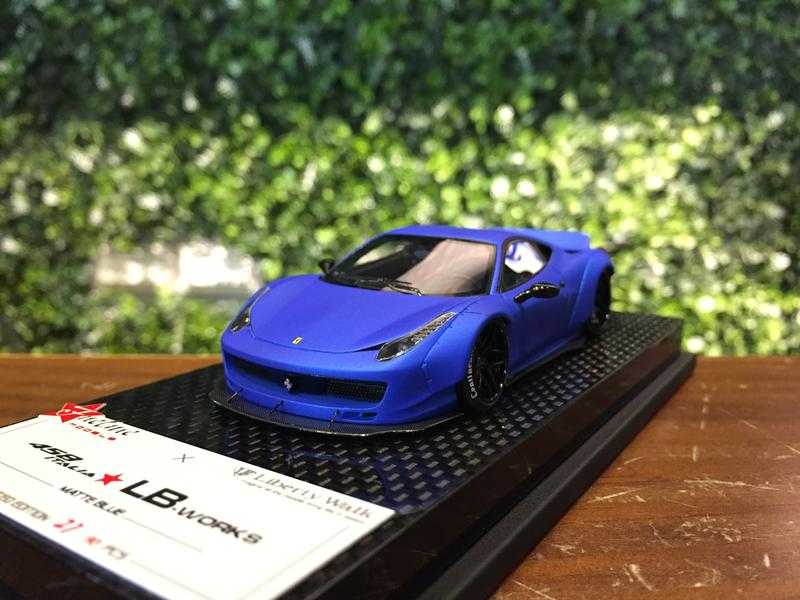 1/43 FuelMe Ferrari 458 Italia LB Works Blue FM43005LML【MGM】