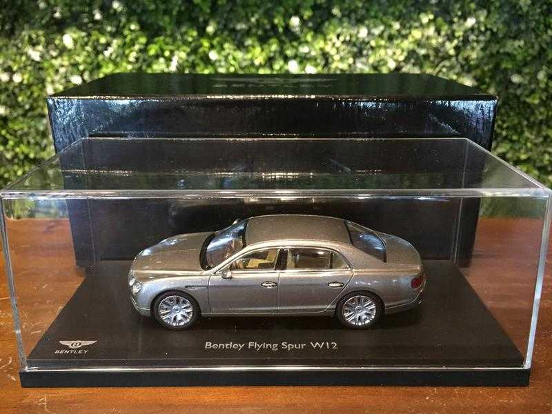 1/43 Kyosho Bentley Flying Spur W12 Pearl Silver BL1051【MGM】