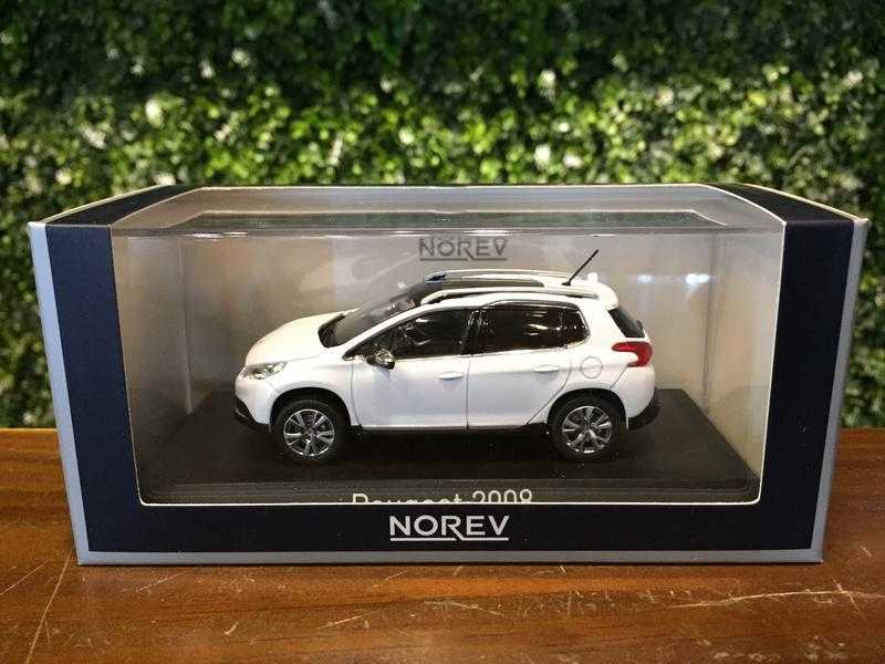 1/43 Norev Peugeot 2008 2013 White 479820【MGM】