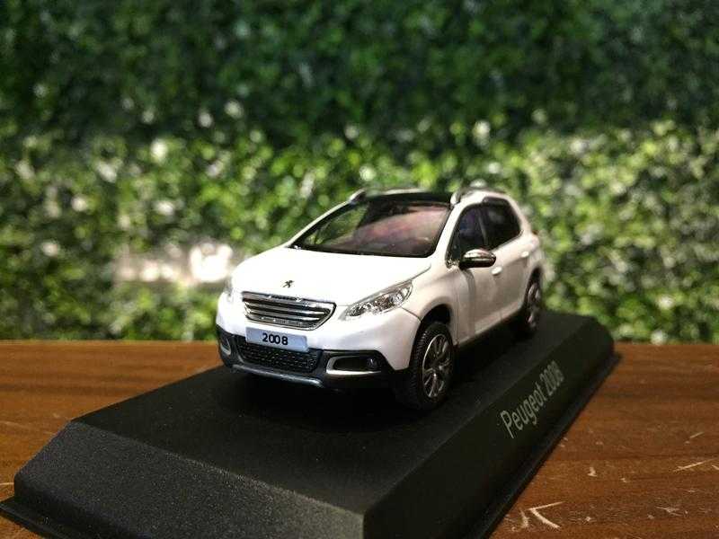 1/43 Norev Peugeot 2008 2013 White 479820【MGM】