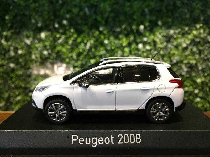 1/43 Norev Peugeot 2008 2013 White 479820【MGM】