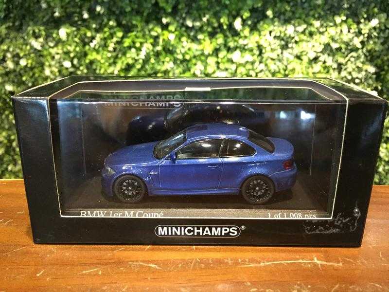 1/43 Minichamps BMW 1M Coupe E82 2011 Blue 410020026【MGM】