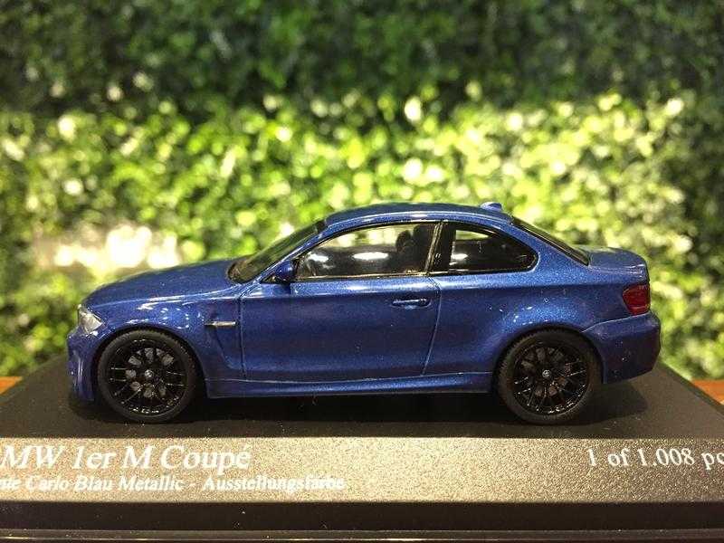 1/43 Minichamps BMW 1M Coupe E82 2011 Blue 410020026【MGM】