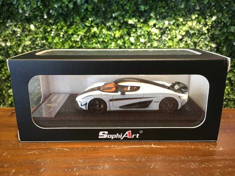 1/43 SophiArt Koenigsegg Regera White SA007-02【MGM】