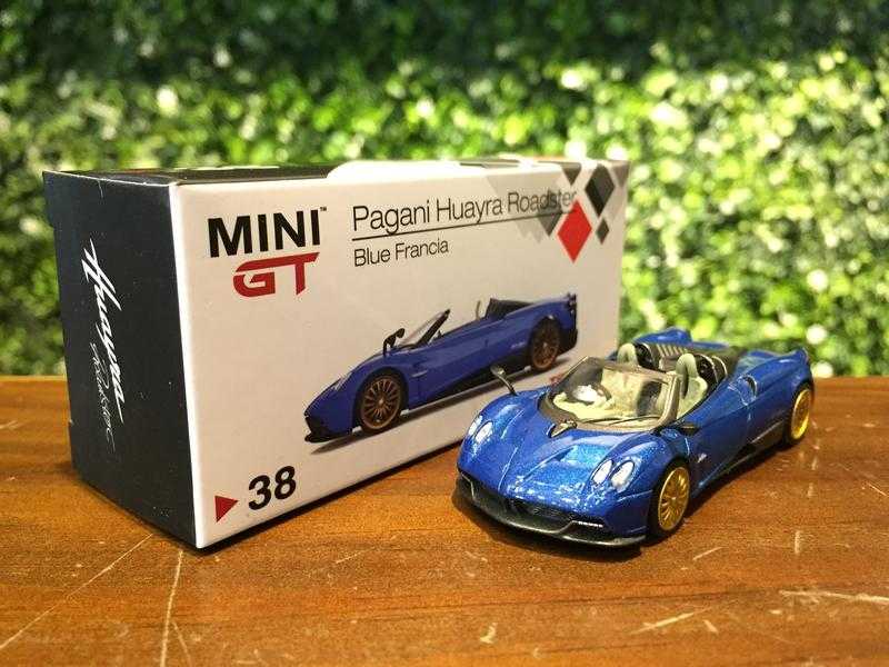 1/64 Mini GT Pagani Huayra Roadster Blue L/RHD MGT00038【MGM】