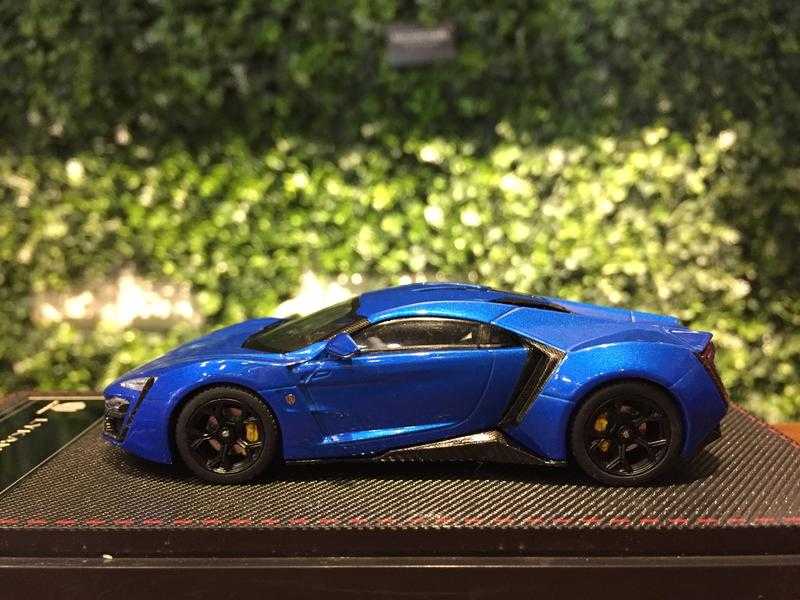 1/43 KengFai W Motors Lykan Hypersport Blue KF000302【MGM】