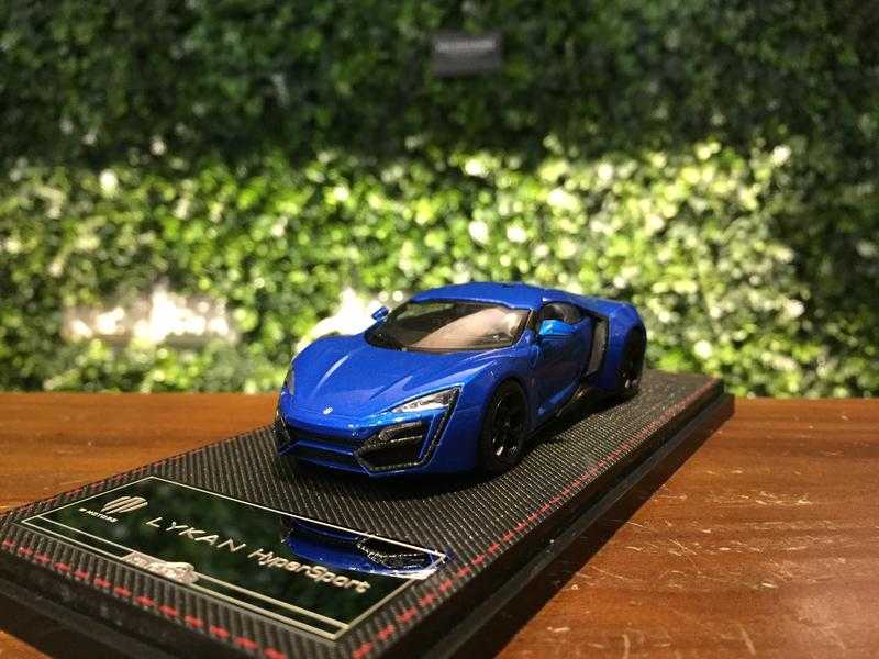 1/43 KengFai W Motors Lykan Hypersport Blue KF000302【MGM】
