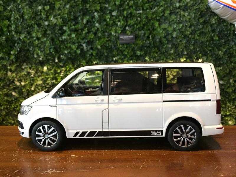 1/18 NZG Volkswagen VW Multivan T6 2017 White 954/40【MGM】